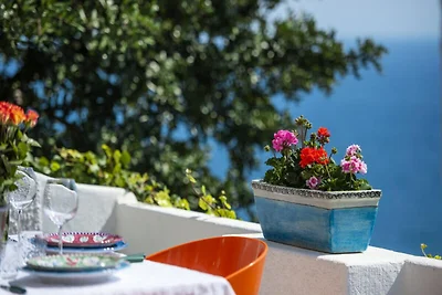 Ferienhaus auf Capo di Conca mit Meerblick