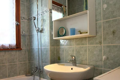 Wohnung im Dorf mit Blick auf die Pisten