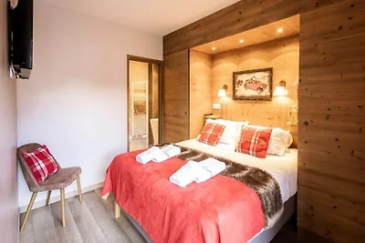 4 kamers, 8 slaapplaatsen, op het zuiden