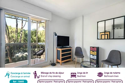 Appartement voor 4 personen met balkon -...