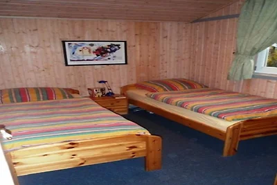 Vakantiehuis met sauna op vakantiepark Mirow