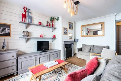 Ferienwohnung in Val Thorens mit Pool und...