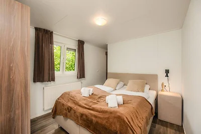 Stilvolle Wald-Familienlodge mit privatem...