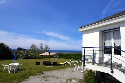 Panorama-Meerblick-Refugium in der Bretagne