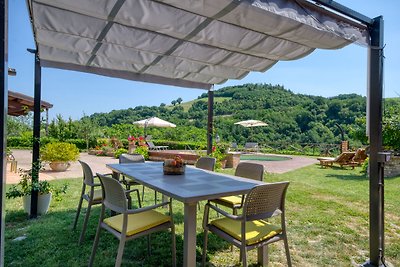 Ruhiges Ferienhaus in Urbino mit eigenem Pool