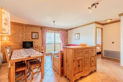 Apartment in Arc mit Blick auf den Mont Blanc