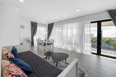 Moderne Wohnung, 300 m vom Strand entfernt