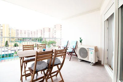 Appartement in Canet met uitzicht op het...