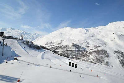 Wohnung in Les Menuires an Skipisten