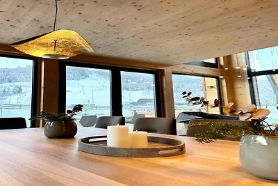 Panorama-Ferienhaus mit Sauna und Pool