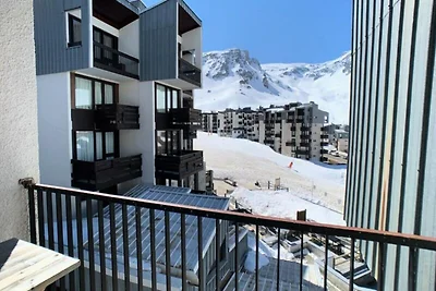 Apartment in Tignes mit direktem Zugang zu de...