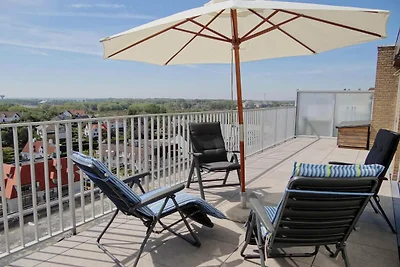 Appartement in Nieuwpoort met zeezicht