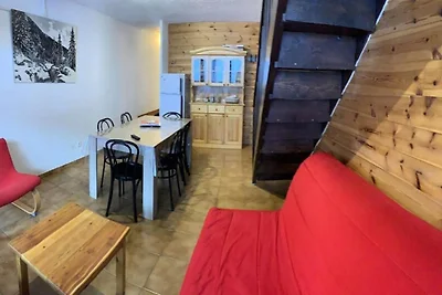 Duplex in Vars les Claux mit Ski-In/Ski-Out