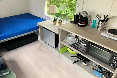 Romantisch verblijf in een huifkar aan het...