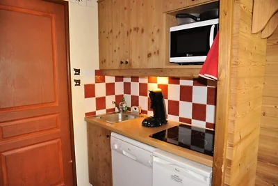 Apartment in Valloire in der Nähe der Skipist...