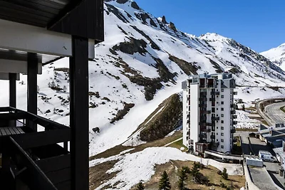 Apartment in Tignes mit Blick auf den...