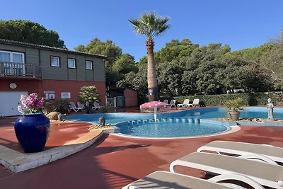 Mediterraan familiehuisje
