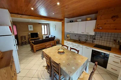 3-Zimmer-Blockhütte für 6 Personen, Ausrichtu...