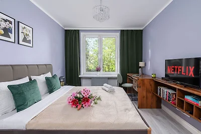 Weelderig appartement in het centrum van Łódź
