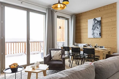 Gemütliche Alpenwohnung in La Rosière mit...