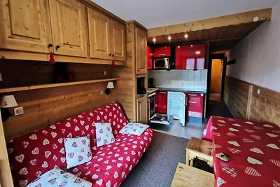 Apartment in Méribel mit Blick auf die...