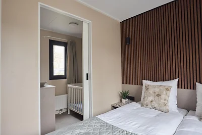 Luxuriöse Familienlodge mit Whirlpool