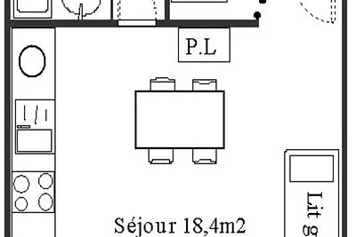 Wohnung in Aussois nahe Skiliften