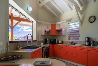 Villa in Saint-François mit Strandzugang