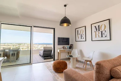 Moderne Maisonette mit Terrasse mit Meerblick