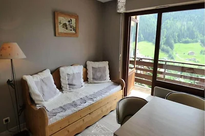 Studio in Nant Robert mit Aravis-Blick