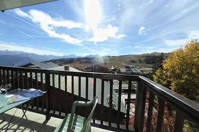 Appartement in de Alpen met prachtig balkon