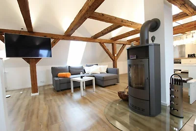 Charmante Ferienwohnung mit Kamin in Zarchlin