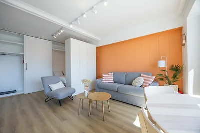Studio in Belgien mit Meerblick