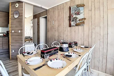 Apartment in Les Menuires mit Skizugang