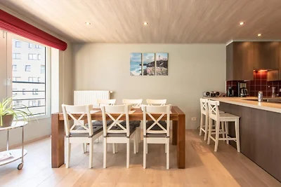 Apartment mit seitlichem Meerblick in Ostende