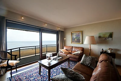 Appartement in De Haan met zeezicht