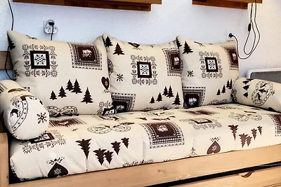 Ferienhaus in Villards mit Blick auf das Tal