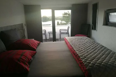 Blick zum Sonnenuntergang