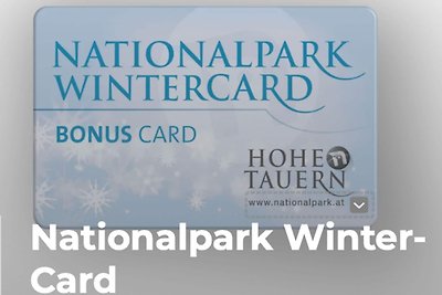 Vakantiewoning met National Park Card...