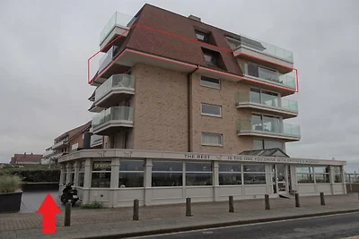 Appartement in Nieuwpoort voor 8 personen