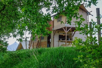 Baumhauszelt mit Panoramablick