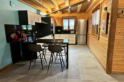 Magnifico chalet in legno con sauna