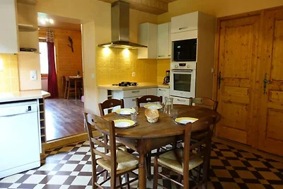 Wohnung in Arêches-Beaufort mit Bergblick