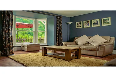 Schönes Ferienhaus am Wye mit Terrasse