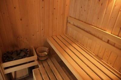 Luxuriöses Rückzugsferienhaus mit Sauna