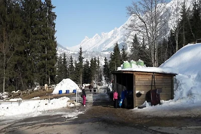 Wohnung in La Clusaz mit Pool & Sauna