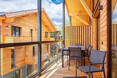 Stylowy penthouse z sauną
