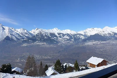 Wohnung in Veysonnaz mit Bergblick