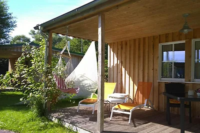 Ferienhaus mit Kamin am Achterwasser in Lütow