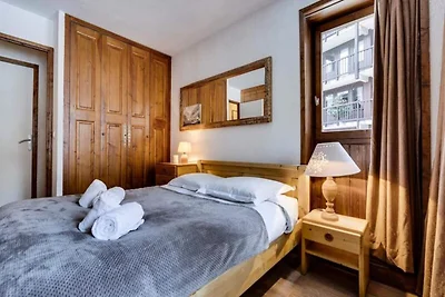 Helle Wohnung am Fuße der Pisten.